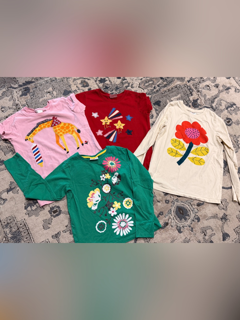 Hanna Andersson Girls Tops, all size 140UK/10 US